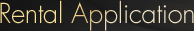 Rental Application